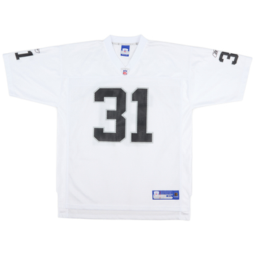 2004 Oakland Raiders Buchanon #31 Reebok On Field Away Jersey (Excellent) XL