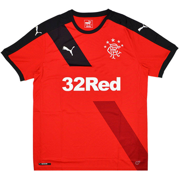 2015-16 Rangers Away Shirt - 8/10 - (XL)