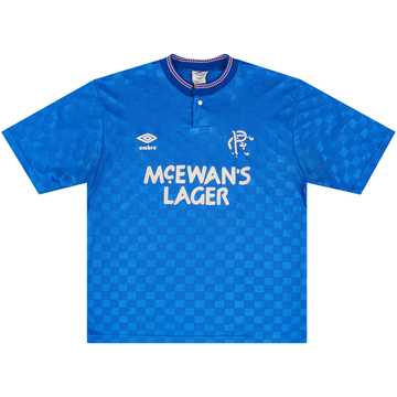1987-90 Rangers Home Shirt - 8/10 - (S)