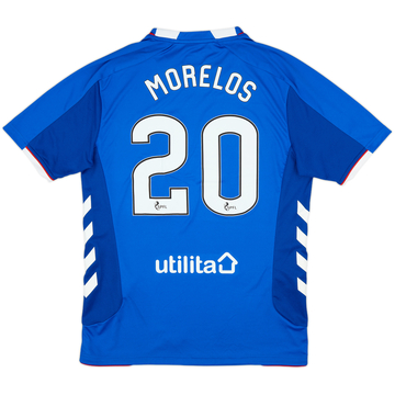 2018-19 Rangers Home Shirt Morelos #20 - 8/10 - (S)