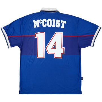 1997-99 Rangers Home Shirt McCoist #14 - 8/10 - (S)