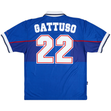 1997-99 Rangers Home Shirt Gattuso #22