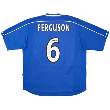 1999-01 Rangers Home Shirt Ferguson #6 - 6/10 - (S)