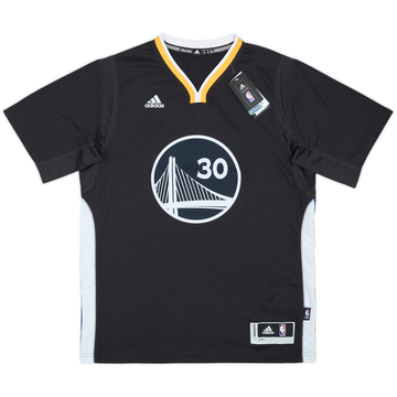 2014-17 Golden State Warriors Curry #30 adidas Swingman Alternate Jersey (M)
