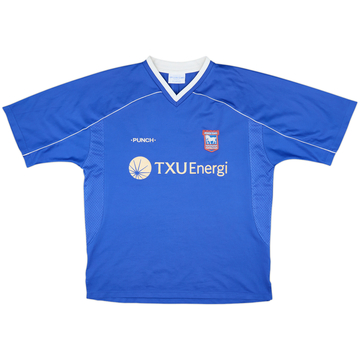 2001-02 Ipswich Home Shirt - 7/10 - (XL)