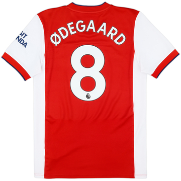 2021-22 Arsenal Home Shirt Odegaard #8 - 7/10 - (S)