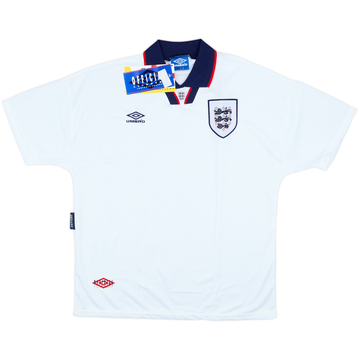 1993-95 England Home Shirt (XL)