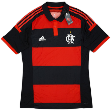 2014 Flamengo Authentic Home Shirt (L)