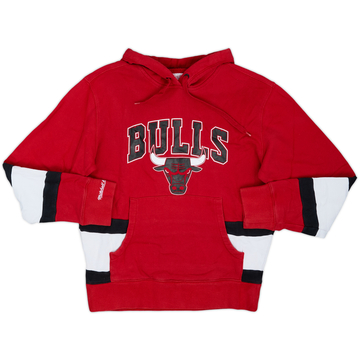 2012-13 Chicago Bulls Mitchell & Ness Hooded Sweat Top - 8/10 - (M)