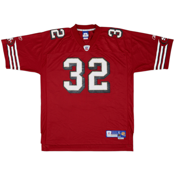 2005 San Francisco 49ers Barlow #32 Reebok Premier Home Jersey - 5/10 - (XL)