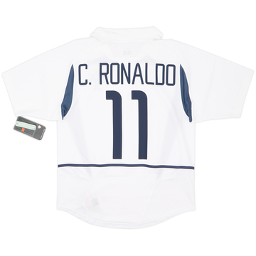 2002-04 Portugal Away Shirt C.Ronaldo #11 (S)
