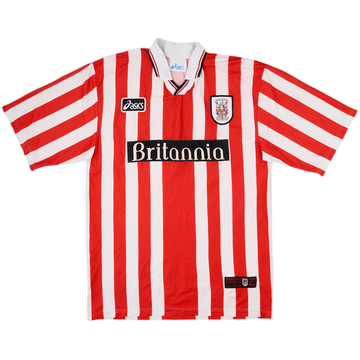 1997-98 Stoke City Home Shirt - 8/10 - (L)