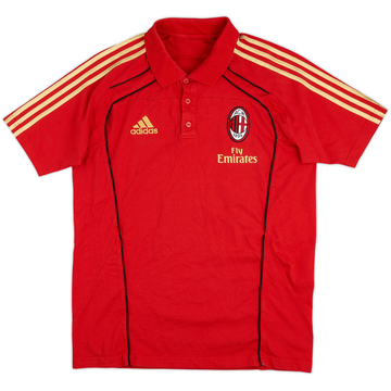 2010-11 AC Milan adidas Polo Shirt - 7/10 - (M)