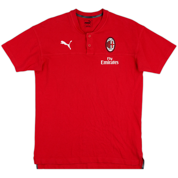 2019-20 AC Milan Puma Polo Shirt - 9/10 - (L)