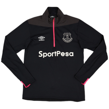 2018-19 Everton Umbro 1/4 Zip Training Top - 9/10 - (S)