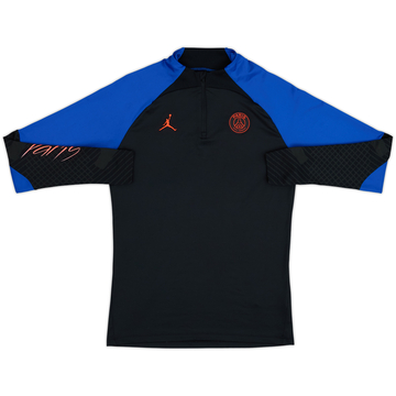 2022-23 Paris Saint-Germain Nike 1/4 Zip Drill Top - 9/10 - (S)