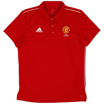 2018-19 Manchester United adidas Polo Shirt - 9/10 - (M)