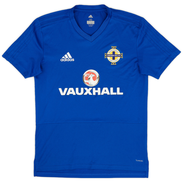 2017-18 Northern Ireland adidas Training Shirt - 9/10 - (S)