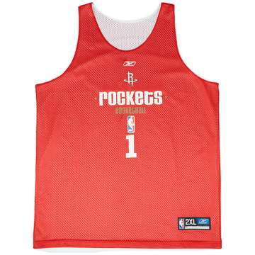 2000s Houston Rockets #1 Reebok Jersey (Reversible) XXL