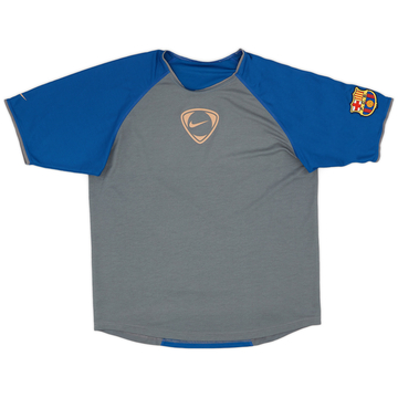 2002-03 Barcelona Nike Training Shirt - 8/10 - (L)