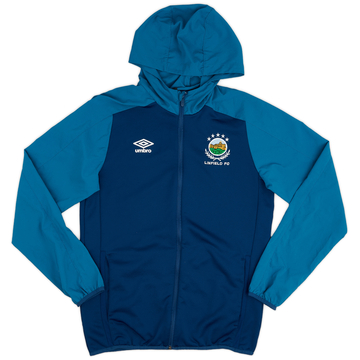 2016-17 Linfield Umbro Hooded Track Jacket - 9/10 - (M)
