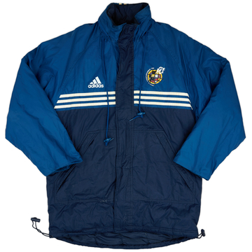 1998-00 Spain adidas Padded Bench Coat - 7/10 - (S)