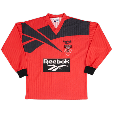 1993-94 Neuchatel Xamax Home L/S Shirt - 9/10 - (S)