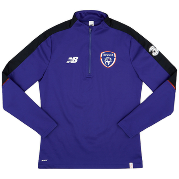 2019-20 Ireland New Balance 1/4 Zip Drill Top - 9/10 - (S)