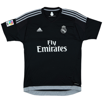 2015-16 Real Madrid GK S/S Shirt - 6/10 - (L)
