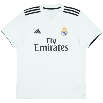 2018-19 Real Madrid Home Shirt ES