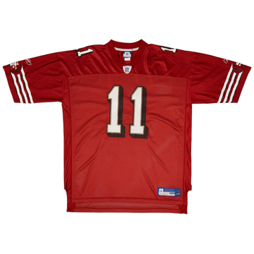 2005-06 San Francisco 49ers Smith #11 Reebok On Field Home Jersey (Excellent) XXL
