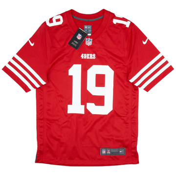 2022-23 San Francisco 49ers Samuel #19 Nike Game Home Jersey (S)