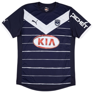 2011-12 Bordeaux Match Issue Home Shirt Bellion #11