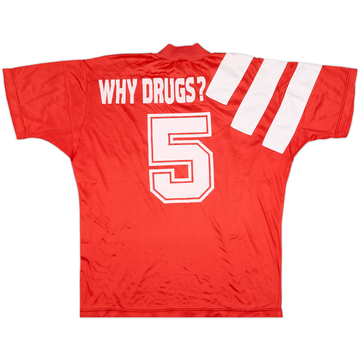 1993-94 Grasshoppers Match Issue Away Shirt #5