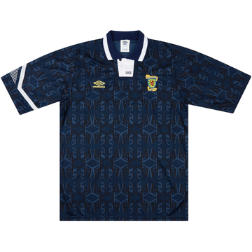 1992-93 Scotland Match Issue Home Shirt #16