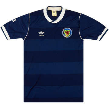 1986 Scotland U-18 Match Issue Home Shirt #18 (Howells)
