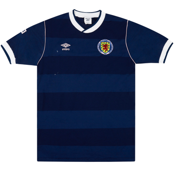 1985-88 Scotland Match Issue Home Shirt #7