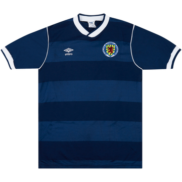 1985-88 Scotland Match Issue Home Shirt #18 (Narey)