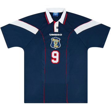 1996-98 Scotland Match Issue Home Shirt #9