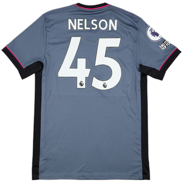2021-22 Leicester Match Issue Third Shirt Nelson #45