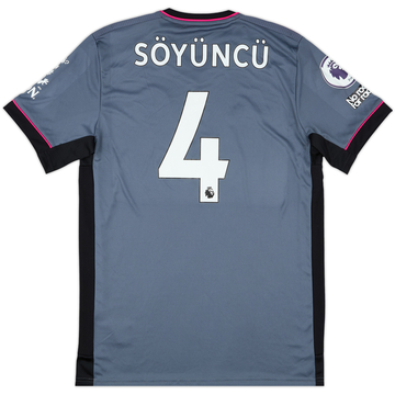 2021-22 Leicester Match Issue Third Shirt Söyüncü #4