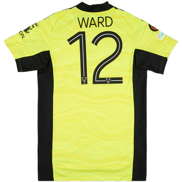 2021-22 Leicester Match Issue Europa League GK Shirt Ward #12