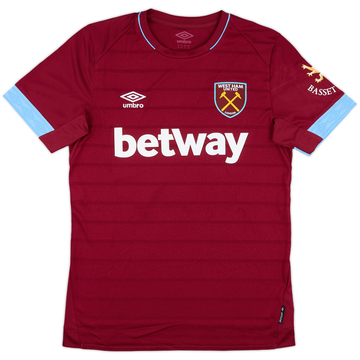 2018-19 West Ham Match Issue Home Shirt #25 (Balbuena)