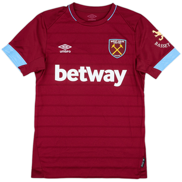2018-19 West Ham Match Issue Home Shirt #15 (Fredericks)