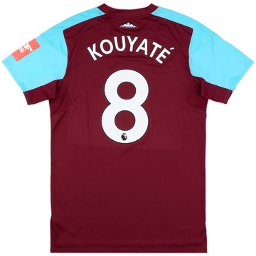 2017-18 West Ham Match Issue FA Cup Home Shirt Kouyaté #8