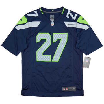 2017 Seattle Seahawks Lacy #27 Nike Game Home Jersey (XL)