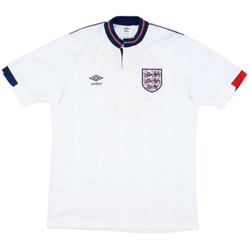1988-89 England Match Issue Home Shirt #17