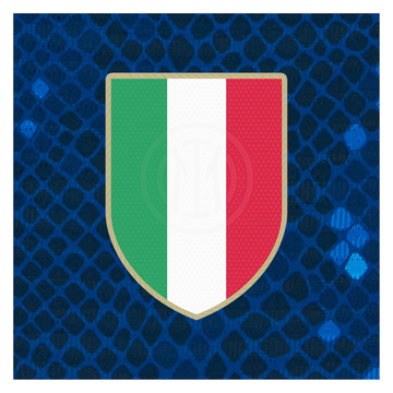 2021-22 Inter Milan Serie A Scudetto Shield Player Issue Patch