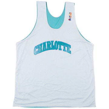 1990s Charlotte Hornets Champion Reversible Training Jersey - 7/10 - (XXL)