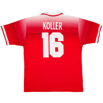 1996-98 Switzerland Match Issue Home Shirt Koller #16